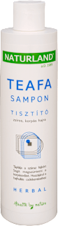 Teafa sampon, zsíros, korpás hajra NATURLAND