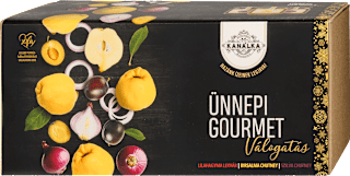 Ünnepi válogatás, meggy/birs/lilahagyma lekvár és chutney, 3x195 g KANA'LKA