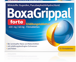 Boxa Grippal 400mg/ 60mg Tabletten Forte BoxaGrippal