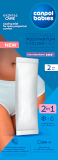 jednorázová poporodní chladicí vložka Canpol babies