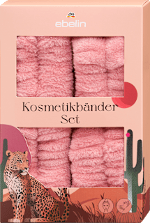 sada pro kosmetickou rutinu - kosmetická čelenka + náramky Wild Desert ebelin