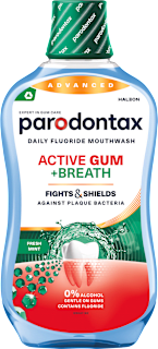Ústna voda Active Gum & Breath parodontax
