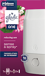Diffusore di fragranza sense&spray RELAXING ZEN glade