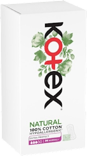 Absorbante zilnice Extra Protect Natural Kotex