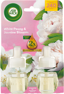Náplň do elektrického osviežovača Essential Oils - pivónia a jazmínový kvet AIR WICK