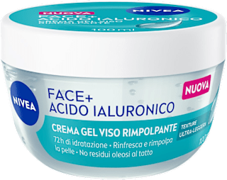 Crema gel viso rimpolpante FACE + ACIDO IALURONICO NIVEA