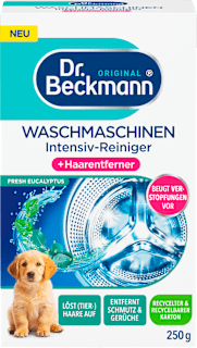 Waschmaschinen Intensiv-Reiniger + Haarentferner Dr. Beckmann