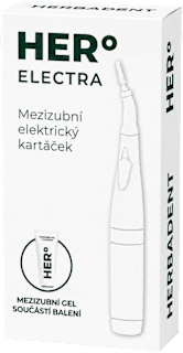 HERo ELECTRA mezizubní elektrický kartáček Herbadent