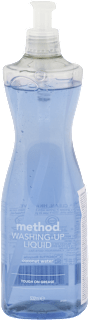 Prostriedok na umývanie riadu coconut water method