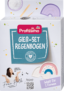 Gips Gieß-Set Regenbogen Profissimo