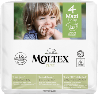 pleny Pure velikost 4 Maxi Moltex