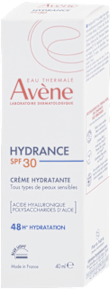 Hydratačný pleťový krém Avène Hydrance SPF 30 Avène