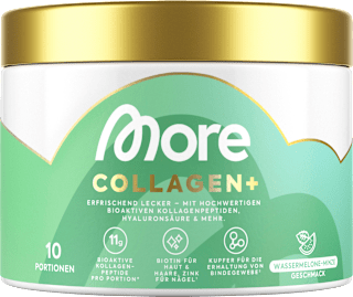 Collagen+ Pulver Wassermelone-Minze Geschmack More Nutrition