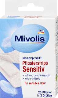 Pflasterstrips Sensitiv Mivolis