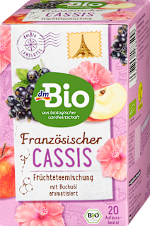 Früchtetee Französische Cassis (20x2g) dmBio