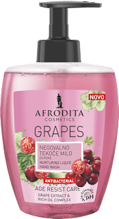 Negovalno tekoče milo za roke Grapes AFRODITA