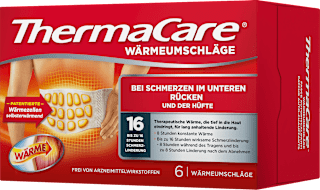 Thermacare Wärmeumschläge bei Schmerzen im unteren Rücken und der Hüfte ThermaCare