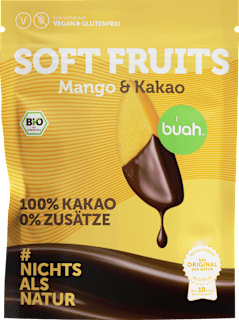 Trockenfrüchte Mango und Kakao buah