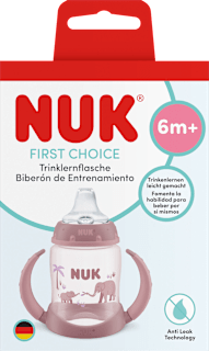 Trinklernbecher First Choice braun, ab dem 6. Monat, 150ml NUK