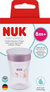Trinklernbecher First Choice Magic lila, ab 8. Monat, 230 ml NUK