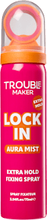 Vodoodolný fixačný sprej Lock In Aura Mist TROUBLE MAKER