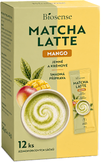  matcha latte s příchutí mango 12x20 g Biosense