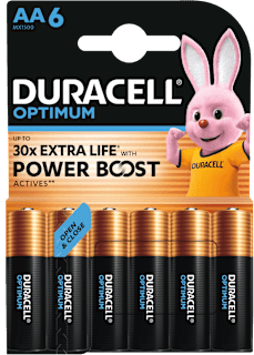 Алкални батерии Optimum AA DURACELL