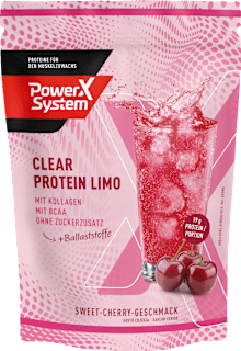 Proteinpulver, Clear Protein Limo Sweet-Cherry-Geschmack PowerX System