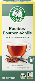 Kräutertee, Rooibos-Bourbon-Vanille (20 Beutel) LEBENSBAUM