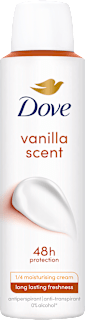 vanila scent dezodorans sprej Dove
