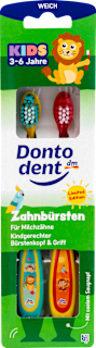 Detská zubná kefka Lev, 3-6 rokov Dontodent