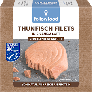 Thunfisch Filets natur followfood