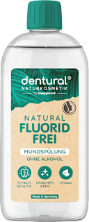 Mundspülung Natural Fluoridfrei dentural