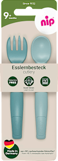 Esslernbesteck blau 2tlg. Nip