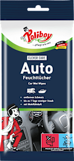 Feuchte Reinigungstücher für Autopflege Poliboy