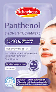 Tuchmaske Panthenol 3-Zonen Schaebens