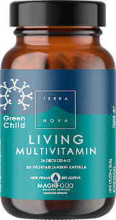 Green Child LIVING MULTIVITAMIN kapsule za decu od 4-12 godina TERRANOVA
