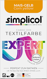 Textilfarbe expert Mais-Gelb Simplicol
