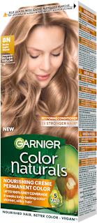 Крем-боя за коса, Nr.8N Естествено светло рус GARNIER Color naturals