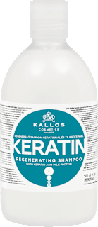 Regenerujący szampon do włosów Keratin Kallos