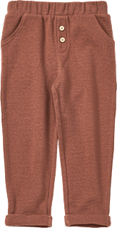 Jogginghose mit Waffel-Struktur, braun, Gr. 110 ALANA