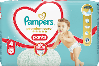 Scutece chiloţel numărul 4, 8-14 kg Pampers Premium Care