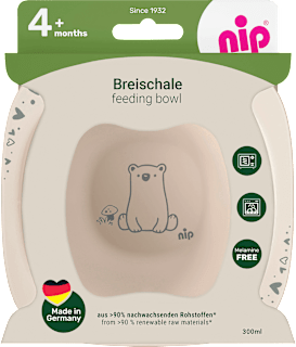 Breischale lila/beige Nip