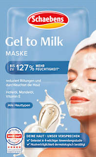 Gesichtscrememaske Gel to Milk Schaebens