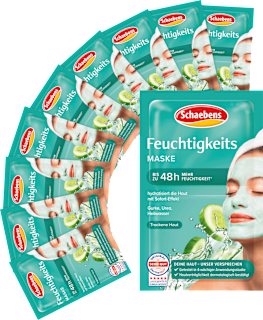 Gesichtsmaske Feuchtigkeit (10 St x2x5 ml) Schaebens