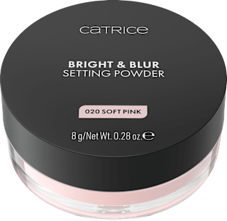 sypký pudr Bright & Blur 020 Soft Pink CATRICE