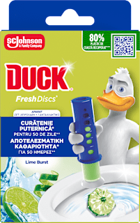 Свежи дискове за тоалетна чиния Лимон DUCK
