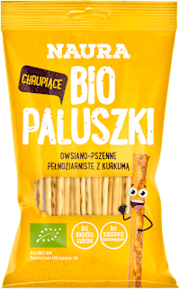 Paluszki owsiano-orkiszowe z kurkumą BIO NAURA