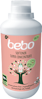 Омекотител Sensitive, 0+м, 50 пранета bebo