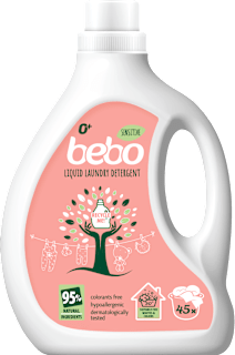 Течен перилен препарат Sensitive, 0+м, 45 пранета bebo